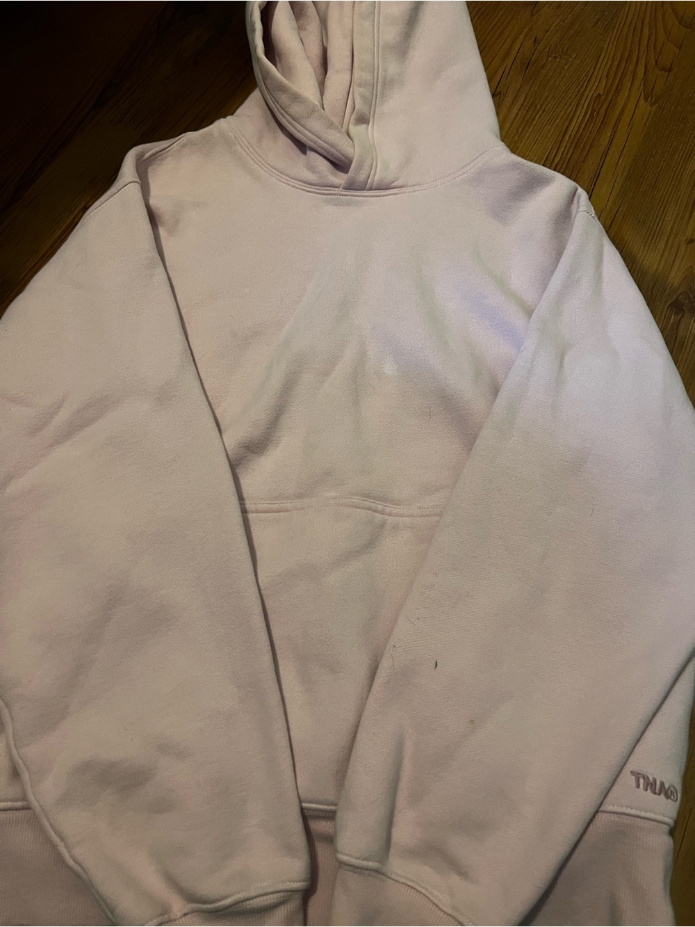 Light Pink women’s 
Hooded Sweatshirt